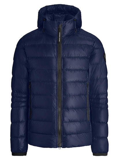 Canada Goose Crofton Down Slim Fit Hooded Jacket Atlantic Navy