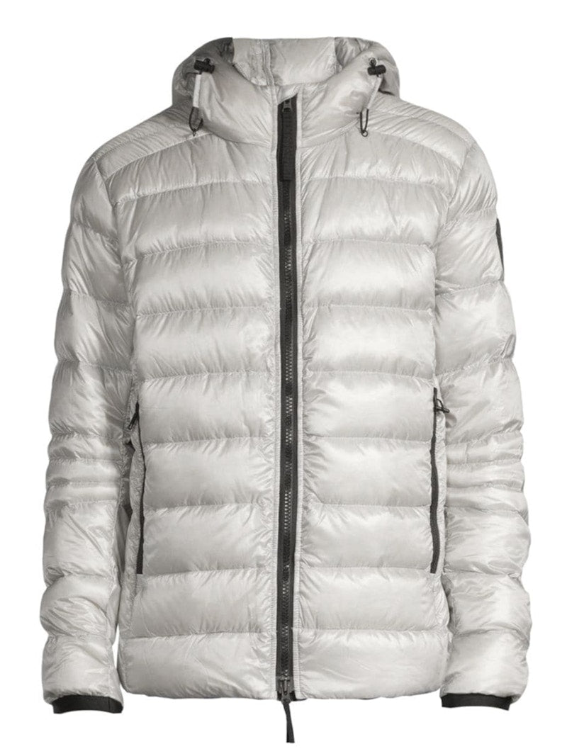 Canada Goose Crofton Down Slim Fit Hooded Jacket Silver Birch