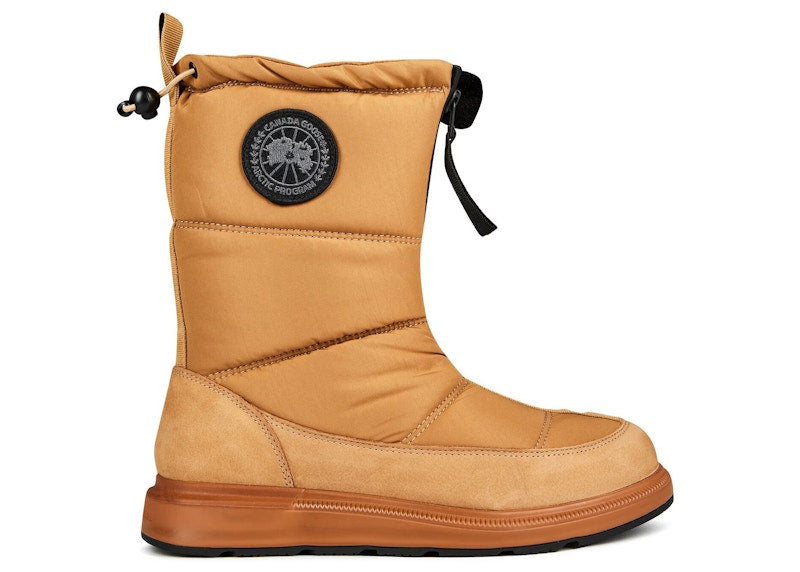 Canada Goose Crofton Fold-Down Puffer Boot Sandalwood Camel