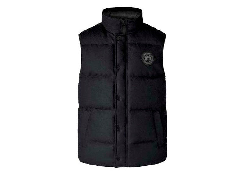 Canada Goose Garson Wool Vest Carbon Melange