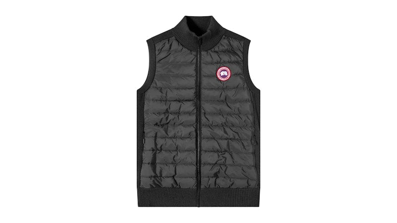 Canada Goose Hybridge Knit Vest Black