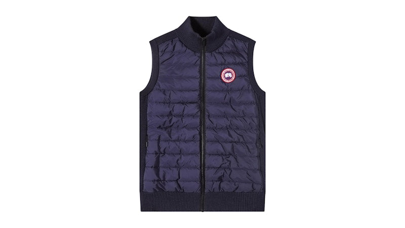Canada Goose Hybridge Knit Vest Navy