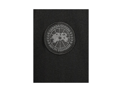Canada Goose Label Armherst Hoodie Black