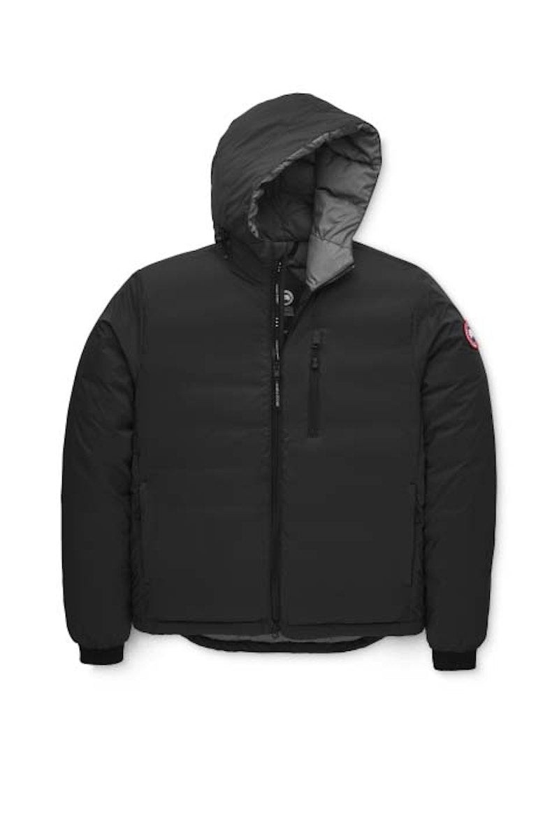 Canada Goose Lodge Down Matte Finish Hoody Black Shine