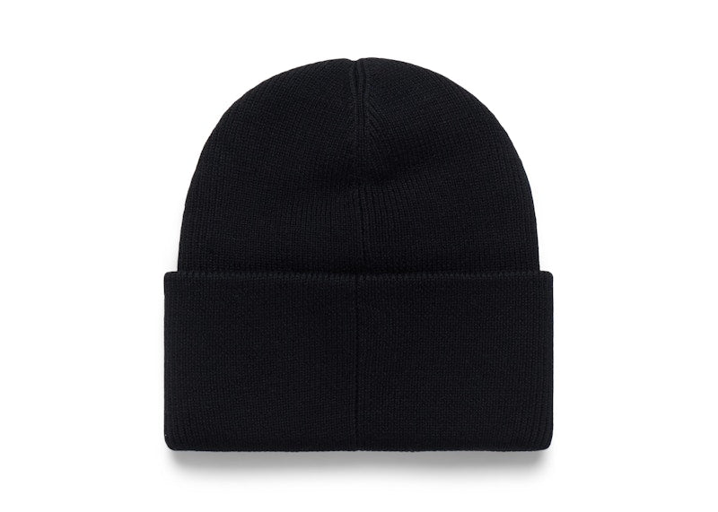 Canada Goose Logo Wool Beanie Black