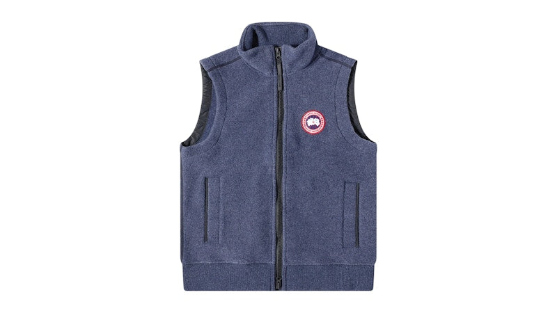 Canada Goose Mersey Fleece Vest Atlantic Navy