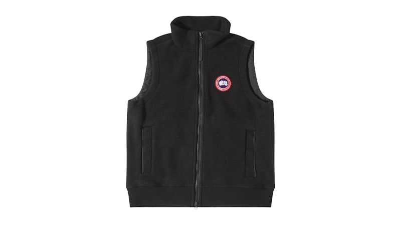 Canada Goose Mersey Fleece Vest Black