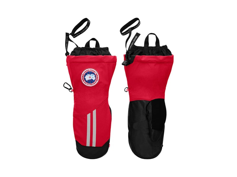 Canada Goose Red Snow Mantra Mittens Red