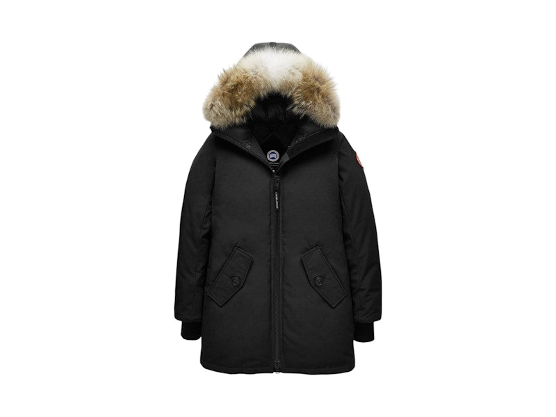 Canada Goose Rosemont Fur Parka Jacket Black