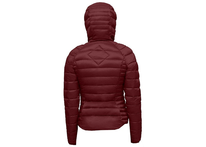 Canada Goose Women's Black Label Brookvale Down Hoodie Bordeaux