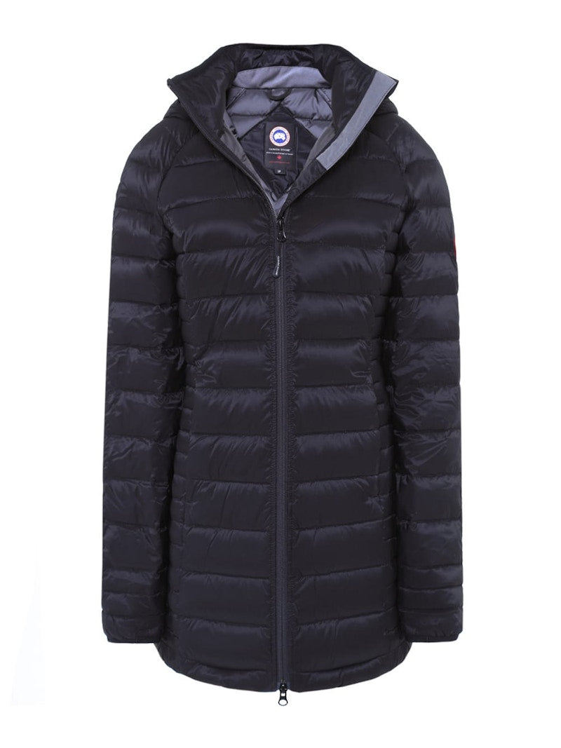Canada Goose Women's Brookvale Hooded Down Coat Admiral Blue/Black