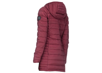 Canada Goose Women's Brookvale Hooded Down Coat Bordeaux