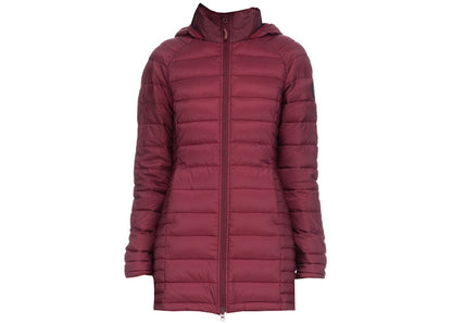 Canada Goose Women's Brookvale Hooded Down Coat Bordeaux