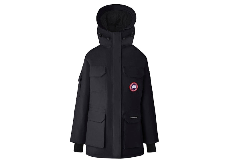 Canada Goose Women's Expedition Heritage Parka Jacket (Classic Fit) Navy