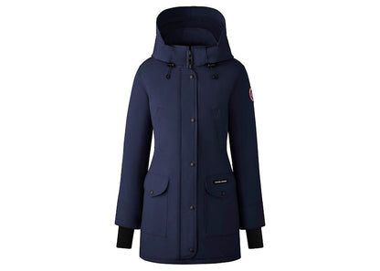 Canada Goose Women's Trillium Parka Heritage Jacket (Classic Fit) Atlantic Navy