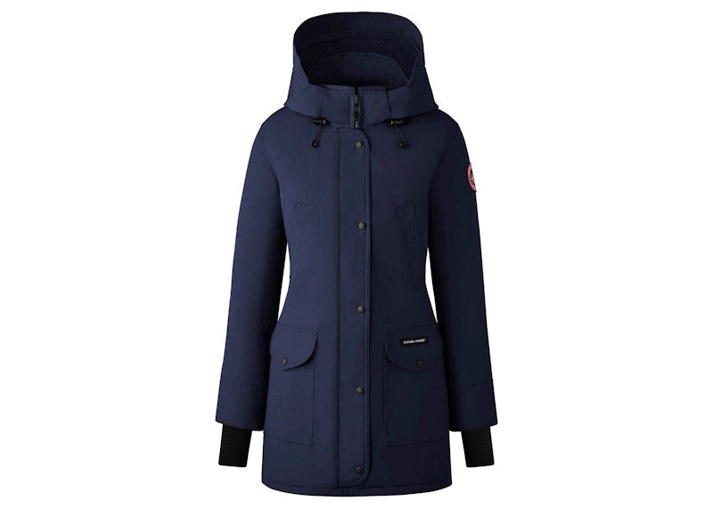 Canada Goose Women's Trillium Parka Heritage Jacket (Classic Fit) Atlantic Navy