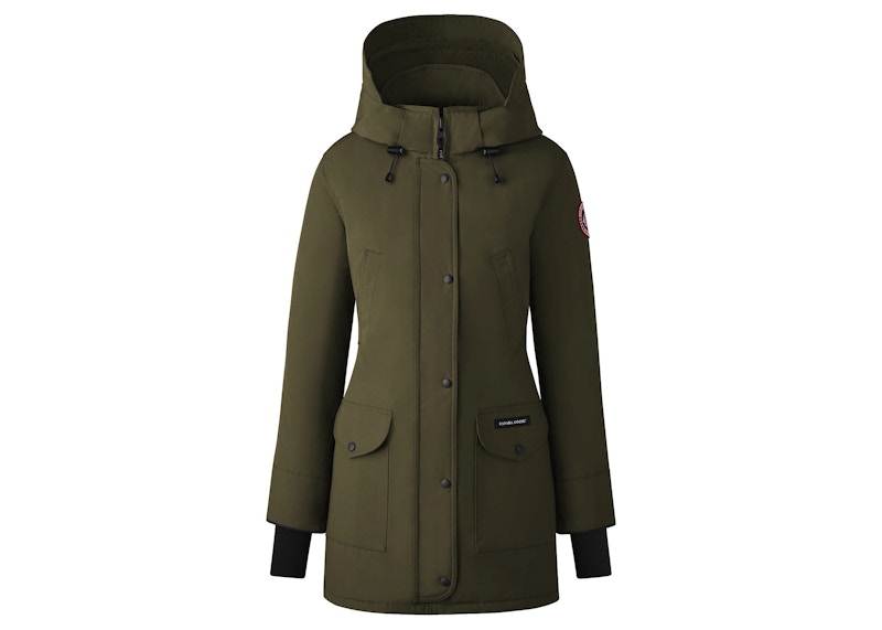 Canada Goose Women's Trillium Parka Heritage Jacket (Classic Fit) Military Green