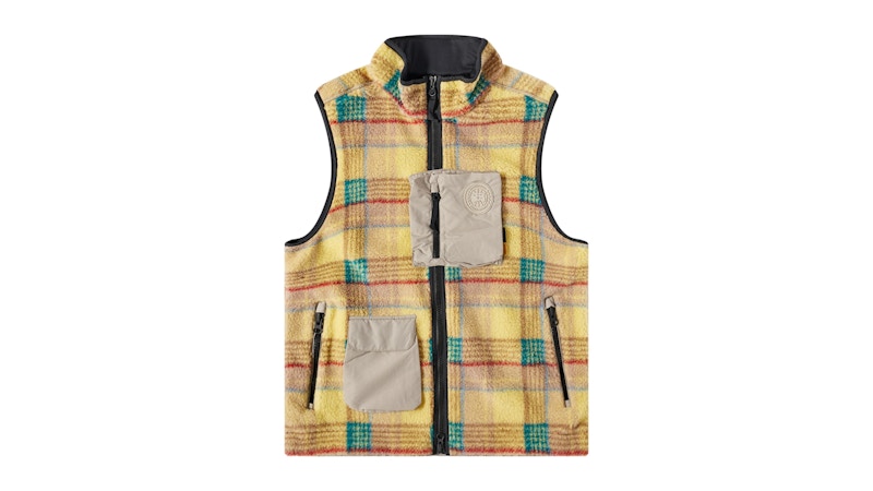 Canada Goose x NBA Collection with UNION Legion Fleece Vest Legacy Tartan Gold