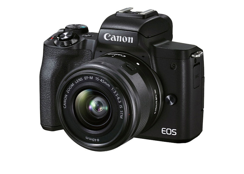 Canon EOS M50 Mark II Mirrorless Digital Camera / 15-45mm Lens Bundle 4728C006_EDI_2STX
