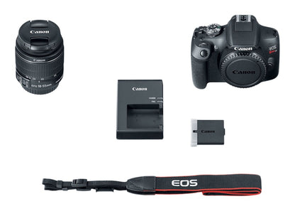 Canon EOS Rebel T7 Digital SLR Camera 18-55mm f/3.5-5.6 IS II Kit 2727C002