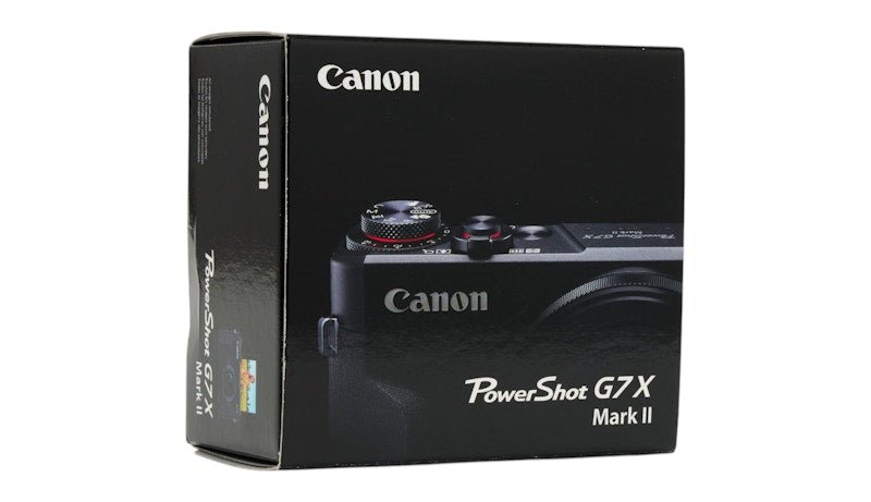 Canon PowerShot G7 X Mark II 1066C001-IV Black