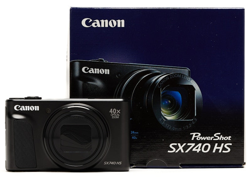 Canon PowerShot SX740 HS 20.3-Megapixel Digital Camera 2955C001 Black