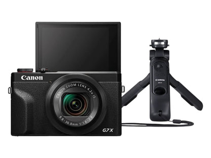 Canon Powershot G7 X Mark III Premium Vlogger Kit 3637C028 (UK Plug) Black