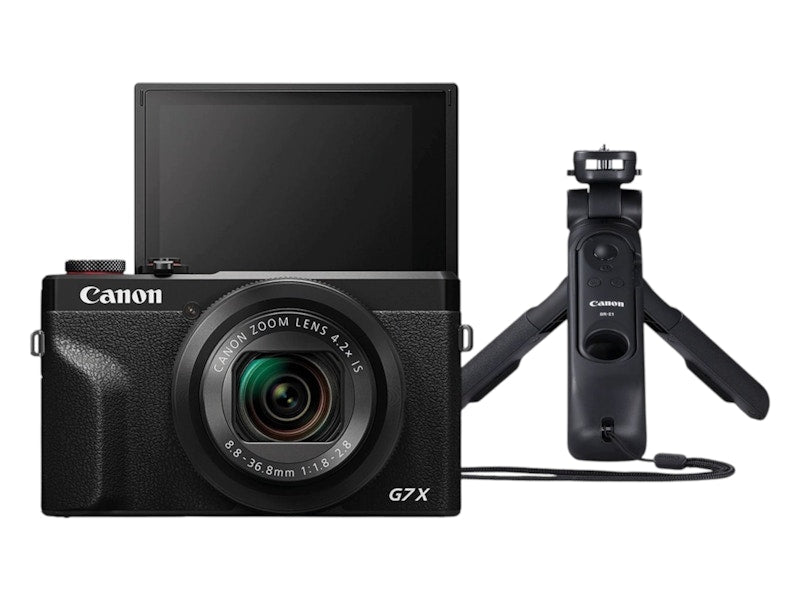 Canon Powershot G7 X Mark III Premium Vlogger Kit 3637C028 (UK Plug) Black