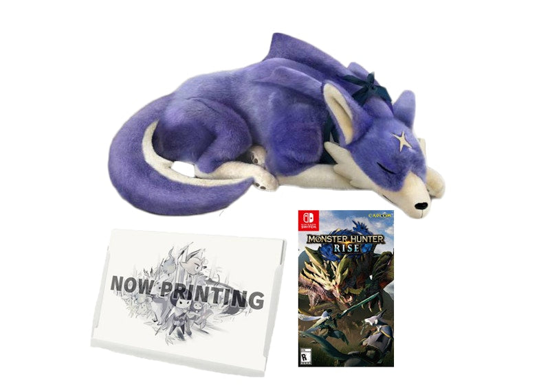 Capcom Nintendo Switch Monster Hunter Rise E-Capcom Limited Edition Video Game Bundle