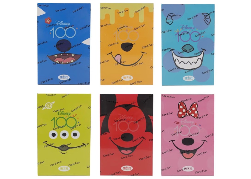 Card.Fun Disney100 Joyful Trading Card Box (Complete Set of 6)