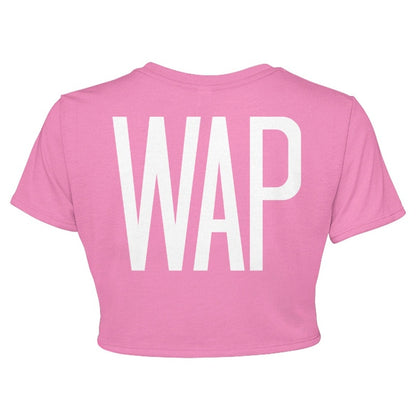 Cardi B WAP Crop Top Pink