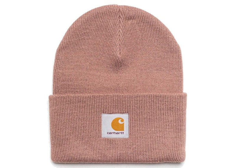 Carhartt WIP Acrylic Watch Beanie Earthy Pink
