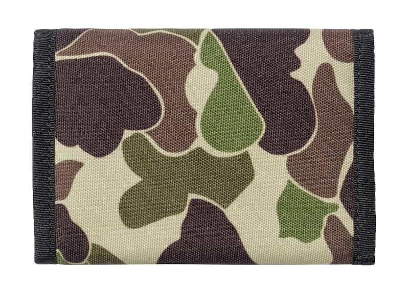 Carhartt WIP Alec Wallet Green Camo Duck