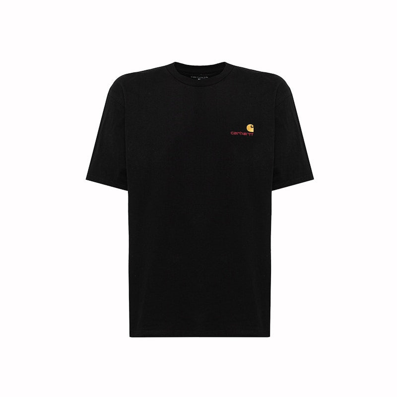 Carhartt WIP American Script Crew Neck T-Shirt Black