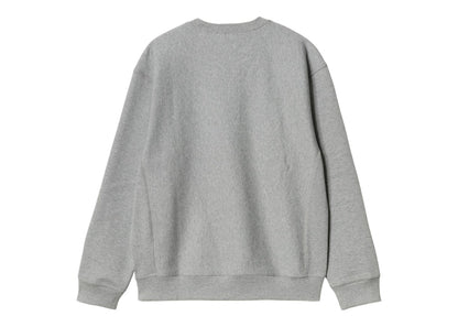 Carhartt WIP American Script Sweatshirt Grey Heather