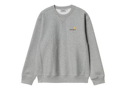 Carhartt WIP American Script Sweatshirt Grey Heather