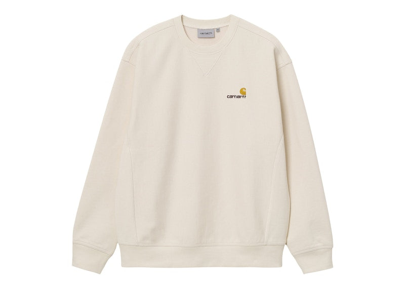 Carhartt WIP American Script Sweatshirt Natural