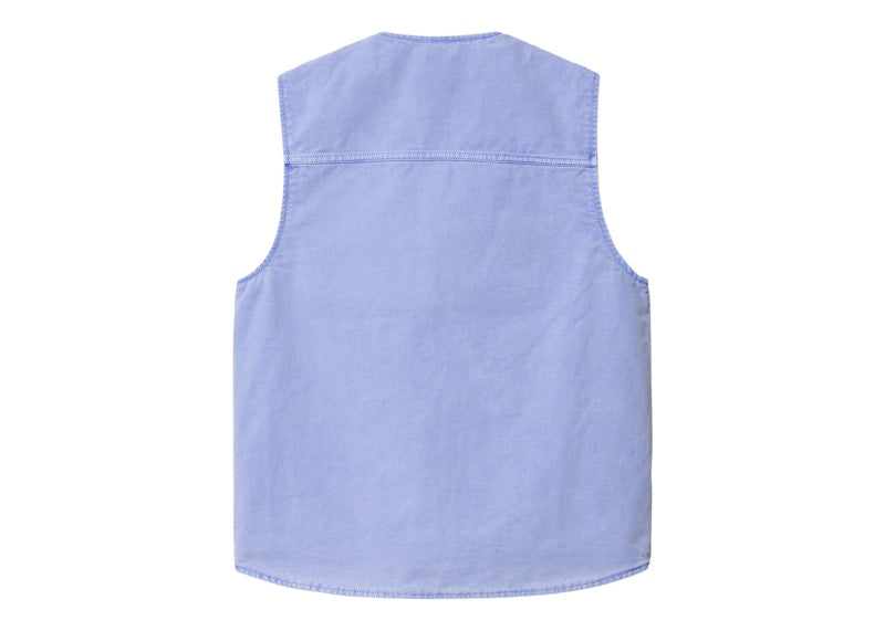 Carhartt WIP Arbor Dearborn Canvas 12oz Vest Icy Water