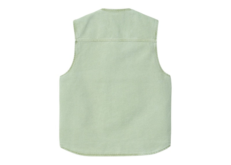 Carhartt WIP Arbor Dearborn Canvas 12oz Vest Pale Spearmint