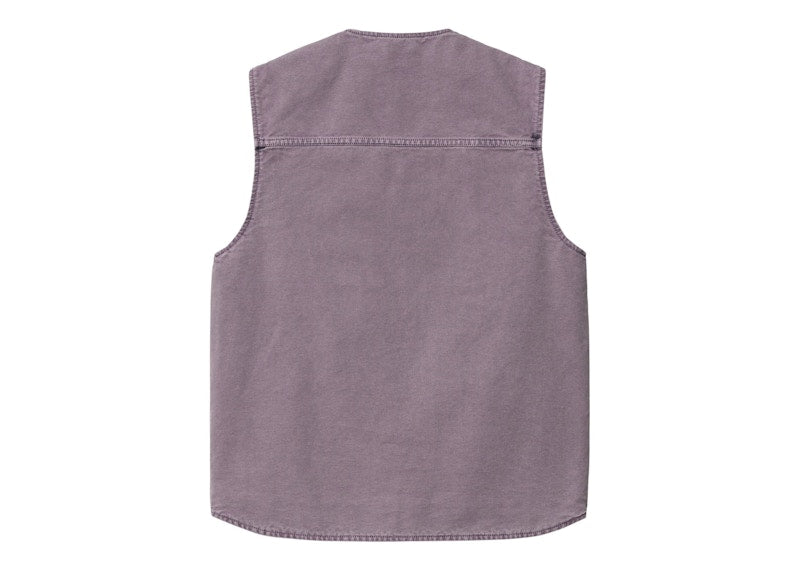 Carhartt WIP Arbor Dearborn Canvas 12oz Vest Razzmic
