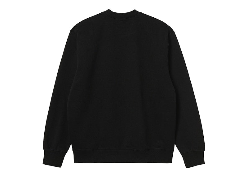 Carhartt WIP Carhartt Logo Sweatshirt Black/White