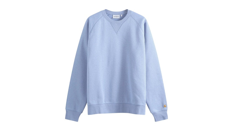 Carhartt WIP Chase Crew Sweatshirt Charm Blue/Gold