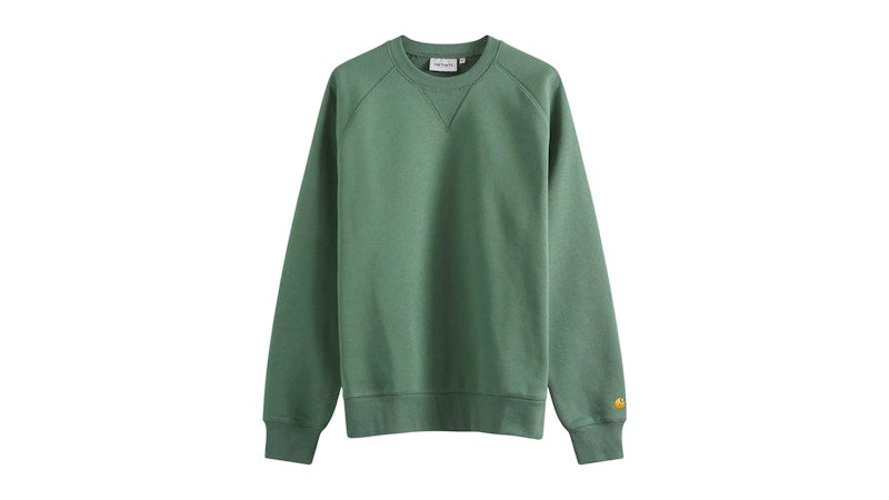 Carhartt WIP Chase Crew Sweatshirt Duck Green/Gold