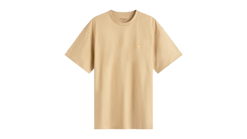 Carhartt WIP Chase T-shirt Dusty Hamilton Brown/Gold