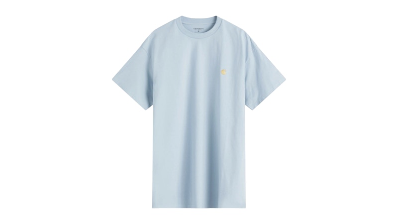 Carhartt WIP Chase T-shirt Frosted Blue/Gold