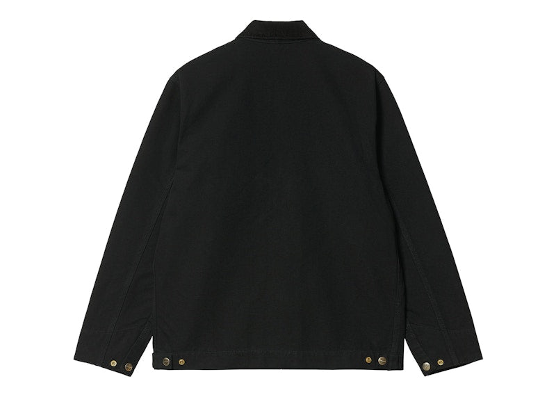 Carhartt WIP Detroit Dearborn Canvas 12oz (Summer) Jacket Black
