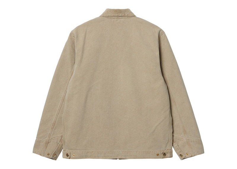 Carhartt WIP Detroit Dearborn Canvas 12oz (Summer) Jacket Dusty H Brown (Faded)
