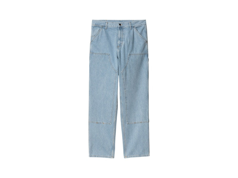 Carhartt WIP Double Knee Pant Bleached Blue