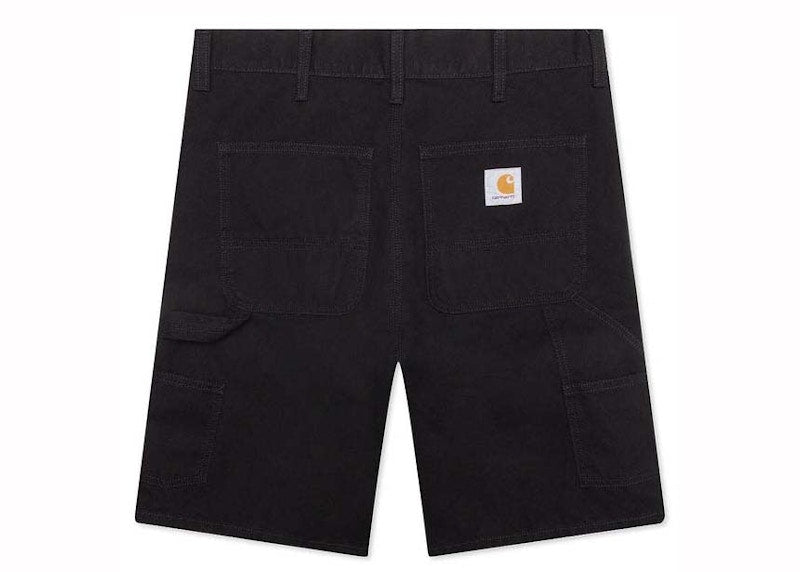 Carhartt WIP Double Knee (Rinsed) Short Black