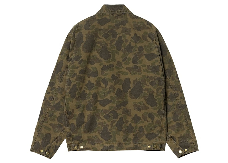 Carhartt WIP Duck Camo Detroit Jacket Green/Office Green